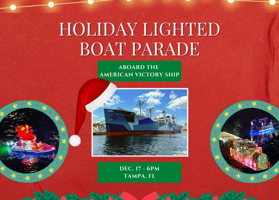 Holiday Lighted Boat Parade – December 2023!