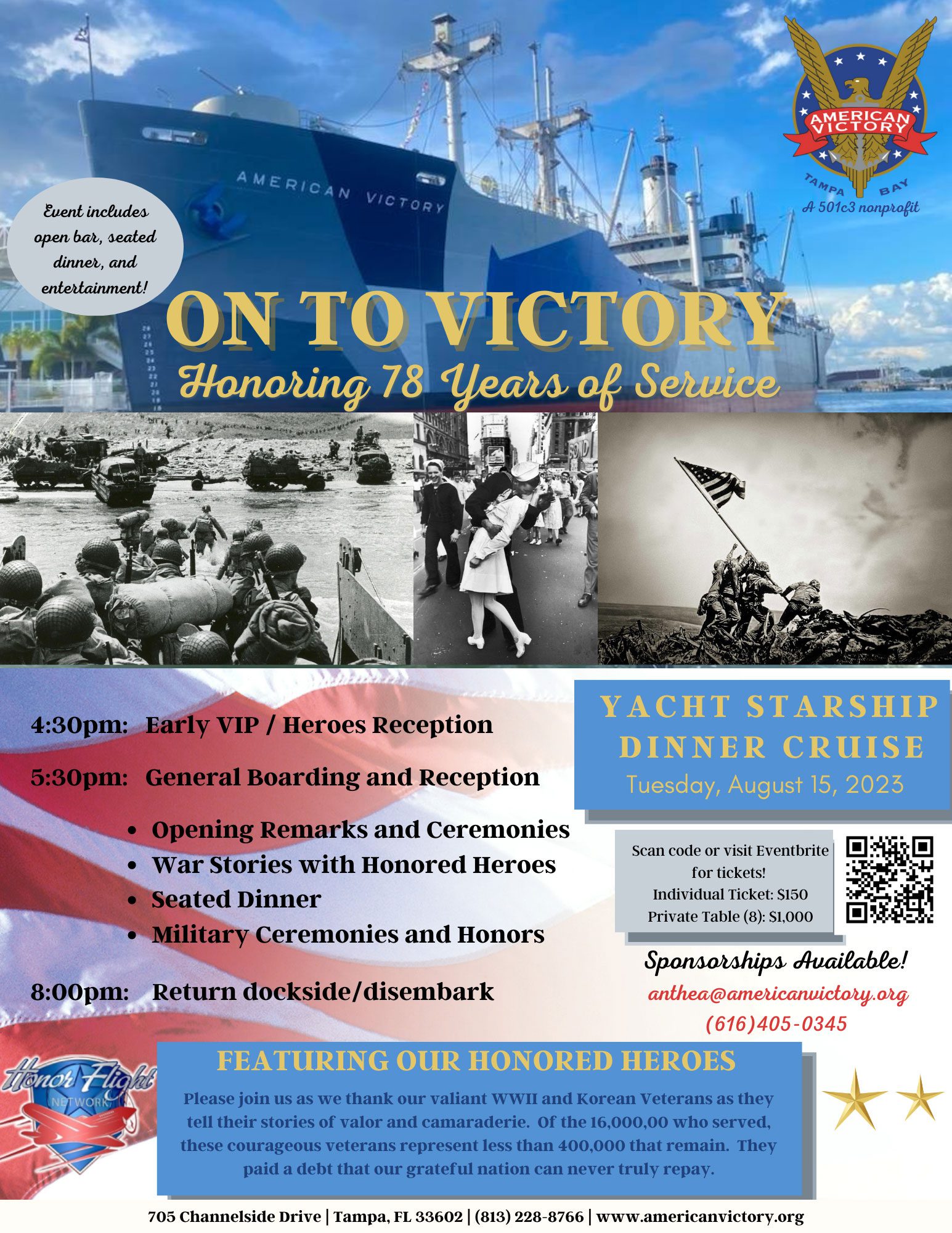 On to Victory Flyer On to Victory Flyer
